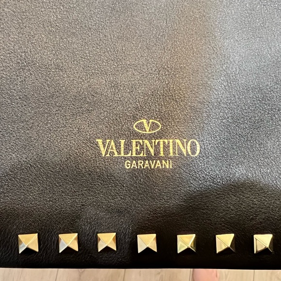 Valentino large leather wristlet clutch - Picture 7 of 7